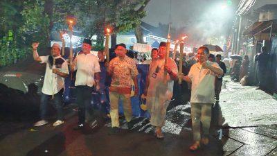 RW 08 Sunter Agung Sambut Ramadan Dengan Pawai Obor dan Karnaval