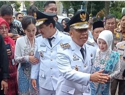 Sambut Supian Suri-Chandra Rahmansyah di Balaikota Depok, ASN Teriakkan Ngantor Lagi