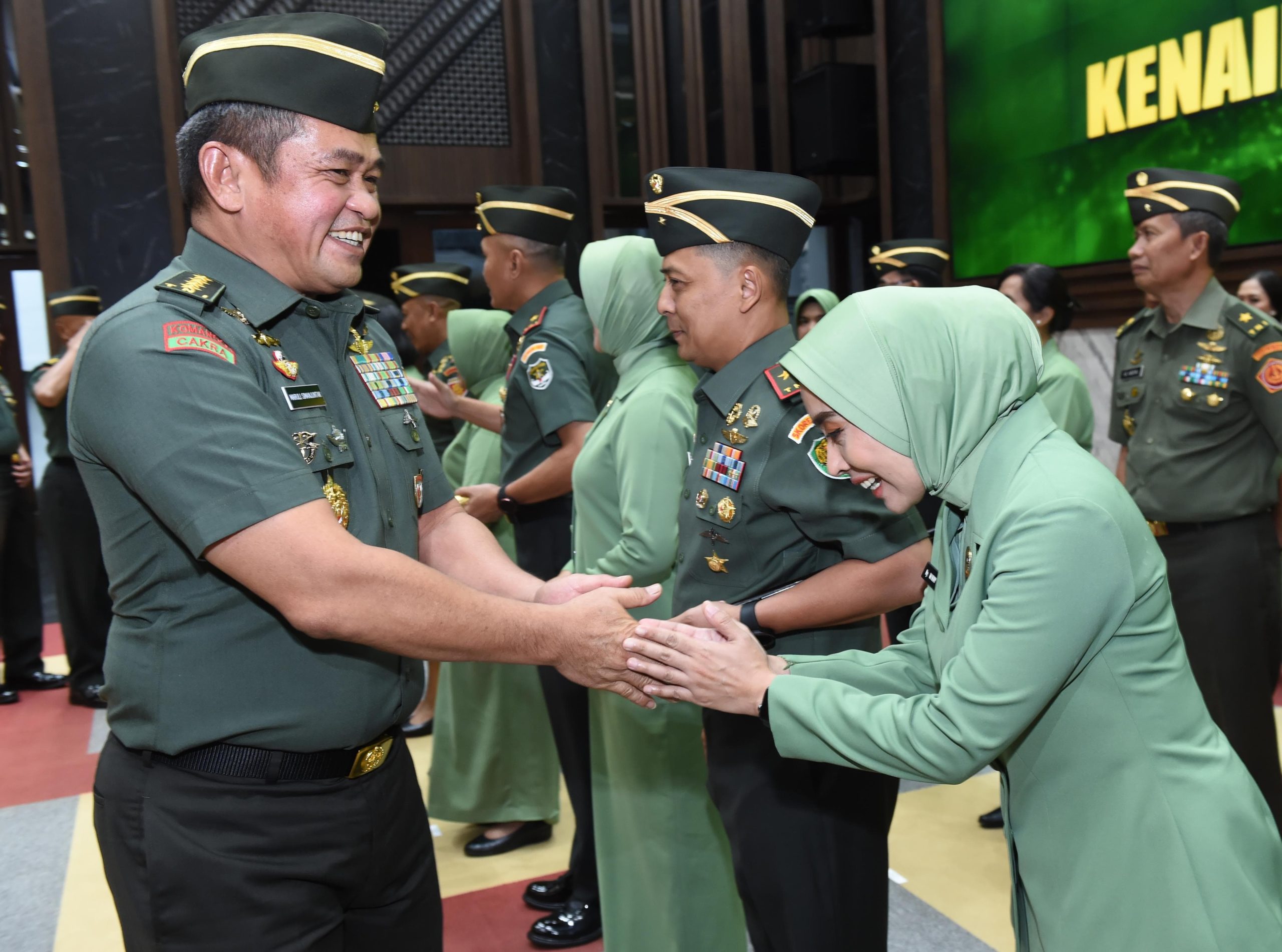 Kasad: Kenaikan Pangkat Menjadi Momentum Penguatan Kepemimpinan TNI AD