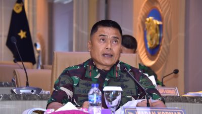 Wadan Kormar Hadiri Uji Naskah II Petunjuk Penyelenggaraan Latihan TNI AL