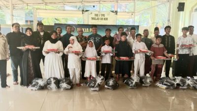 Pokja PWI Jakarta Selatan Berbagi Kebahagiaan dengan Anak Yatim