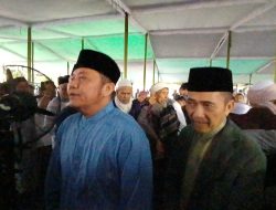 Gubernur Sumsel dan Wali Kota Palembang Salat Idulfitri di Masjid Agung