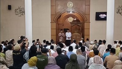 Tarling di Masjid Al Barokah Komplek BDN RJB, Walikota Depok Janji, Tahun 2026 Jalan Raya Sawangan Dilebarkan