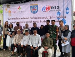 Berkah Ramadhan, RW 15 Kemirimuka Bagikan Bantuan Anak Yatim Piatu, Janda, Lansia dan Dhuafa