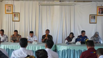 Dandim 0508/Depok Dampingi Rapat Koordinasi Penanganan Bencana Banjir di Kota Depok