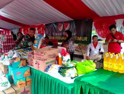 Kodim 0505/JT  Fasilitasi UMKM di Bazar Ramadhan Mabes TNI