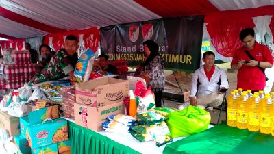 Kodim 0505/JT  Fasilitasi UMKM di Bazar Ramadhan Mabes TNI