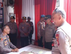 Kapolres Metro Jakarta Timur Tinjau Pos Pengamanan Kolong Cacing, Pastikan Kesiapan Arus Balik Lebaran