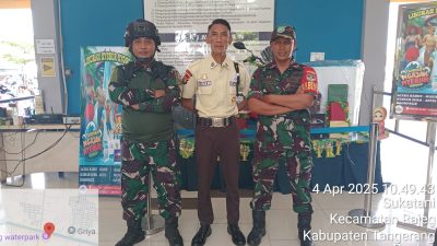Babinsa Rajeg Intensifkan Patroli Cegah Kejahatan di Wilayah Sukamanah