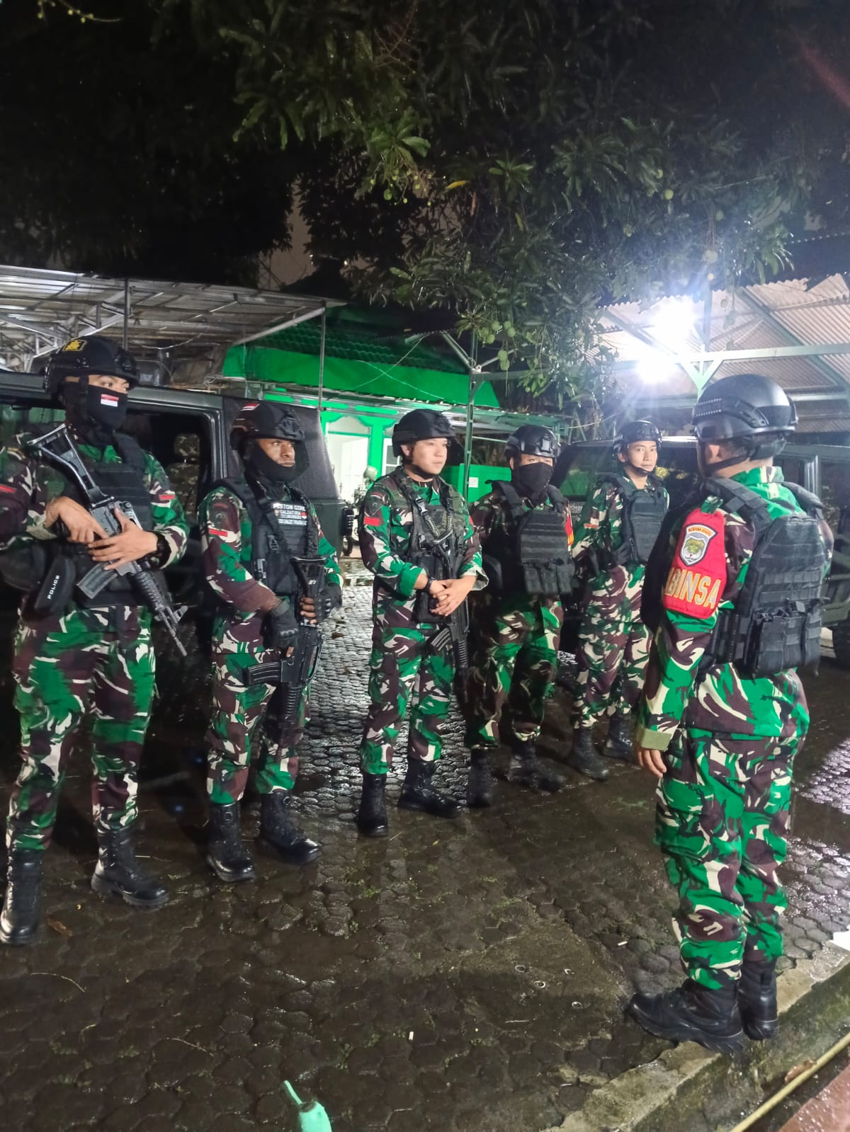 Koramil Duren Sawit Laksanakan Patroli Keamanan