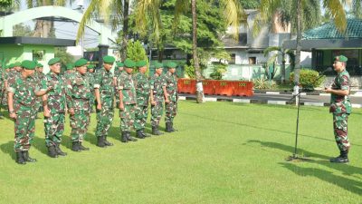 Dandim 0508/Depok Pimpin Apel Pagi: Pesan Penting untuk Anggota Cuti Gelombang Kedua