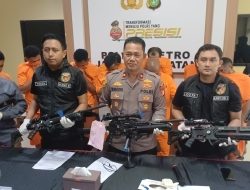 Polres Metro Jakarta Selatan Ungkap Kasus Penyalahgunaan Senjata Tajam, Senjata Api, dan Bahan Peledak