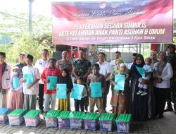 Korem 051/WKT Wujudkan Kepedulian Melalui Karya Bakti: Rehab Panti Asuhan dan Pendampingan Akta Kelahiran