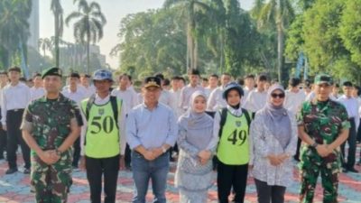 Walikota Depok Lepas 100 Anak-Anak Depok Jalani Pendidikan Karakter di Barak Militer Batalyon 328 Divisi 1 Kostrad Cilodong