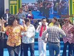 Warga Depok Tampil Nyentrik di Fashion Show Era 70-an, Semarakkan Lebaran Depok 2025