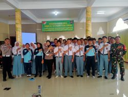 TMMD ke-124: Polres dan Kesbangpol Depok Berikan Edukasi Lalu Lintas dan Wawasan Kebangsaan