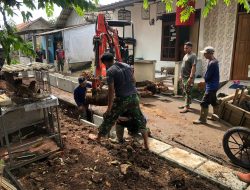 Progres Fisik TMMD Depok: Betonisasi, Drainase, dan RTLH Masuk Tahap Akhir