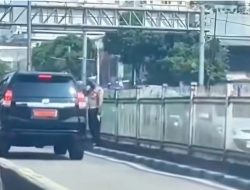 Polisi Lalu Lintas Hormat ke Mobil Dinas di Jalur TransJakarta, Polda Metro Jaya: Tetap Akan Ditilang