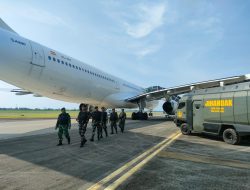 TNI dan Aparat Gabungan Amankan Pesawat Saudi Airlines yang Alami Ancaman Bom di Kualanamu