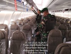 TNI Bergerak Cepat Tanggapi Ancaman Bom Pesawat Haji Saudia, Penumpang Selamat dan Aman