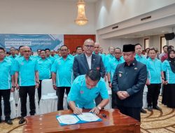 Ketua Umum KONI Jabar Lantik KONI Kota Depok Herry Suprianto Periode 2025-2029