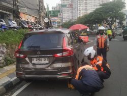 Sudah Menganggu, Dishub Depok Tertibkan Parkir Liar di Sepanjang Jalan Raya Margonda