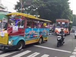 Keseruan Ribuan Majelis Zikir Gelar Pawai Odong-Odong Menyambut Tahun Baru Islam 1447 Hijriah