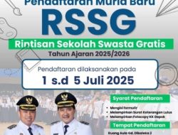 Sekolah Swasta Gratis di Depok Dibuka 1 Juli, Buka Syaratnya