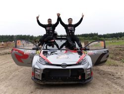 Ryan Nirwan Tak Terbendung, Juara Overall & RC2 dengan Mobil Barunya, GR Yaris Rally2 di Sirkuit POJ Semarang