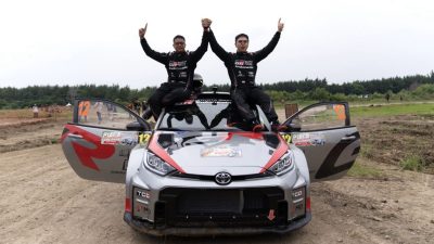 Ryan Nirwan Tak Terbendung, Juara Overall & RC2 dengan Mobil Barunya, GR Yaris Rally2 di Sirkuit POJ Semarang