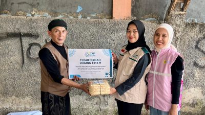 Rayakan Idul Adha 1446 H, YBM PLN Tebar Daging dan Kebahagian di Pondok Pesantren Salafiyah Al-Jaziroh Bogor