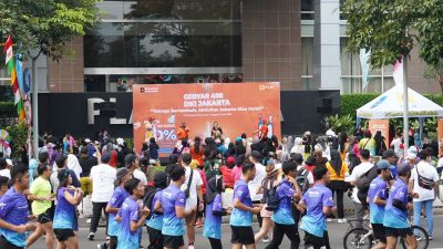 Ribuan Pengunjung CFD Padati PLN Gebyar 498 DKI Jakarta