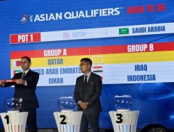 Indonesia Satu Grup dengan Arab Saudi dan Irak di Ronde 4 Kualifikasi Piala Dunia 2026