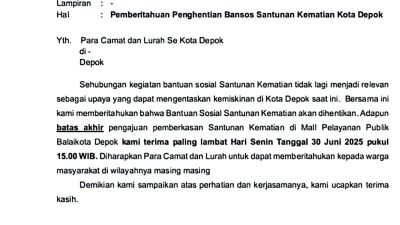 Program Bansos Kematian di Hapus Sudah Tidak Relevan