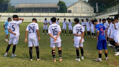 Hadapi Porprov Jabar 2026, Pelatih Sebut Skuad Sepakbola Kota Depok Masih Fase Persiapan Latihan dan Uji Coba