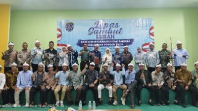 Pisah Sambut Lurah Pondok Petir Penuh Kehangatan dan Kekeluargaan yang Harmonis