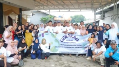 Lurah Sawangan Baru, Bentuk dan Luncurkan Gerakan Kampung Sahabat Sampah