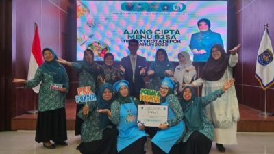 TP PKK Pondok Petir Raih Juara Pertama Lomba Cipta Menu B2SA Tingkat Kota Depok