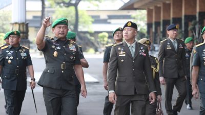 Kasad RI Sambut Kunjungan Kasad Singapura, Kerja Sama Pertahanan Diperkuat