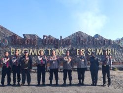 Ditpamobvit Polri Cek Keamanan di Taman Nasional Bromo Tengger