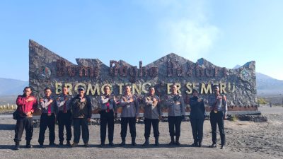 Ditpamobvit Polri Cek Keamanan di Taman Nasional Bromo Tengger