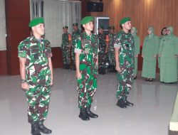 Dandim 0501/JP Pimpin Korps Raport Penerimaan Perwira Baru