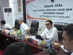 700 Bidang Tanah Masuk Skema Redistribusi, GTRA Percepat Reforma Agraria di Palangka Raya
