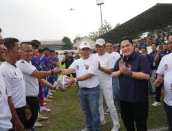 Liga 4 Nasional Resmi Bergulir di Kota Depok. Erick Thohir, Tonggak Baru Sepak Bola Akar Rumput Indonesia
