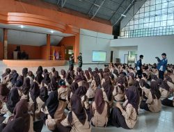 Yonarmed 10 Bradjamusti Bekali Siswa SMK Bangun Nusa Bangsa dengan Penyuluhan Bela Negara