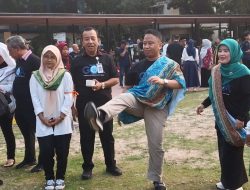 Walikota Depok Ajak Ratusan Anak Muda Bermain Dolanan Tradisional di Balaikota