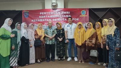 Pertemuan PWRI Kertawredatama Kota Depok, Ajang Silaturrahmi dan Bahas Lomba-Lomba Hari Ibu