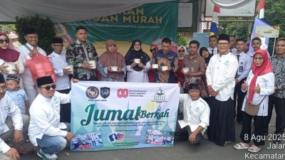 Jumat Berkah MT Balwan, Gandeng Rutan Depok Bagikan Nasi Boks di Jalan Raya