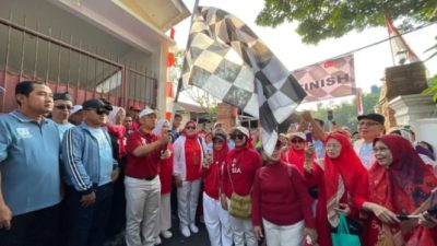 Walikota Depok Lepas Ribuan Masyarakat Ikuti Gerak Jalan Santai HUT RI ke-80: Wujud Kebersamaan Masyarakat dan Pemerintah