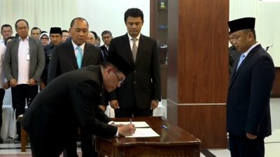 Walikota Depok Lantik Sekda Kota Depok, Ini Harapannya Bersama Depok Maju